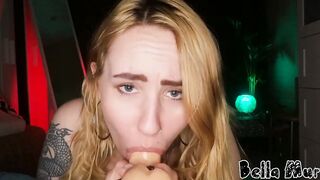 FUCKING MY THROAT DEEP AND SLOOPY   FILTHY TALK