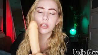 FUCKING MY THROAT DEEP AND SLOOPY   FILTHY TALK