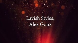 Dark Diva Lavish Styles Pole Dances On Alex Gonz's Rock Rough Penis!