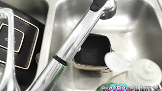 Step-sister Masturbates with Step Brother- Winter Bell -