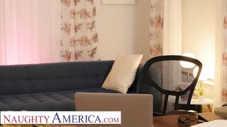 Sexual America - Sophia West wants to got fuck by a huge cocked geeks