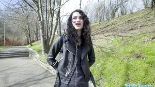Outdoor Agent Inked Alt-camgirl Enjoy Huge Penis Banged! into Doggy Style