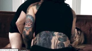 She Loves It Hard While Getting Anally Banged