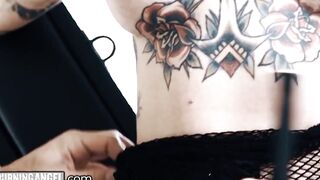 She Always Squirts When She Gets BONDAGE Sex