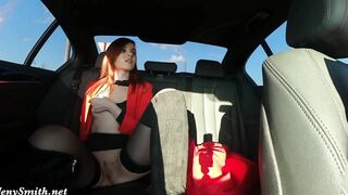 beautiful Cutie woman shows everything to the stranger