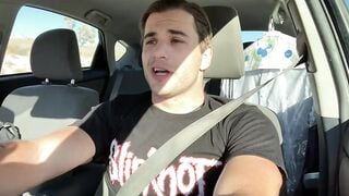 Trying not to cum during a porn film