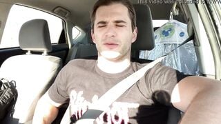 Trying not to cum during a porn film