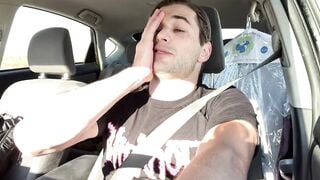 Trying not to cum during a porn film