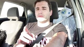 Trying not to cum during a porn film