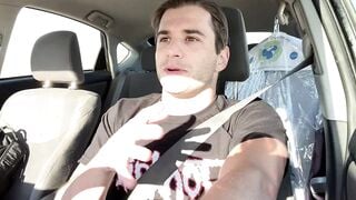 Trying not to cum during a porn film