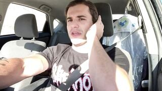 Trying not to cum during a porn film