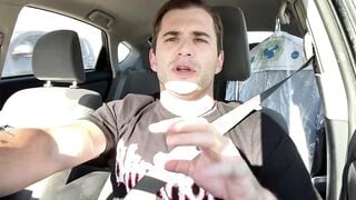 Trying not to cum during a porn film