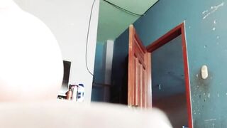 Food delivery motorized enters dick to cheating ex-wife addicted to dick