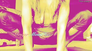 Redhead MoistHer Bottle Bounce Pink Lace Saggy Titties