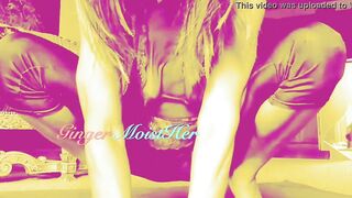 Redhead MoistHer Bottle Bounce Pink Lace Saggy Titties