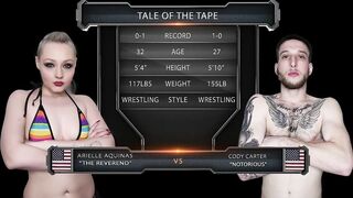 Arielle Aquinas Gets a Hard Banged After Sex Fight Loss To Cody Carter