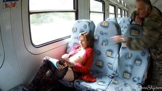 Flashing inside a outdoor transport and naked carwash