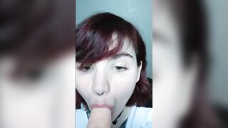 chubby takes penis like a beautiful bimbos point of view