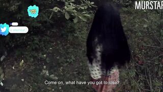Divorced the college girl for intimate photos, and pounded inside the woods || Murstar