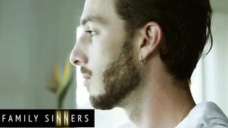 FamilySinners - Cadence Lux Blows And Riding Her Stepbrother's Huge Rough Dick