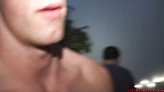 Coeds Jenny and Aubrey sample some Rough Frat Boy Dick