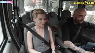 SUGARABESTV: Greek Taxi driver nailed tourist cunt with mouth