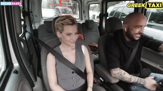 SUGARABESTV: Greek Taxi driver nailed tourist cunt with mouth