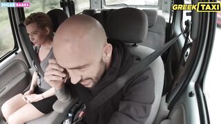 SUGARABESTV: Greek Taxi driver nailed tourist cunt with mouth