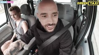 SUGARABESTV: Greek Taxi driver nailed tourist cunt with mouth