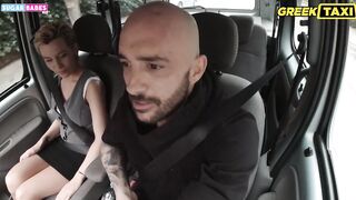 SUGARABESTV: Greek Taxi driver nailed tourist cunt with mouth