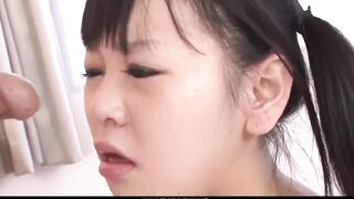 Koyuki Ono feels step brotherï¿½s penis humping her twat