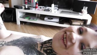 2 18 yo trying different sized sex toys to watch how huge they can take