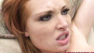 Daddy is a Minister but Daughter Kristina is praying for Anal big black dick