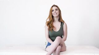 Drop Dead Super Sexy Ginger With Incredible Sexy Natural Titted Begs To Be Filled Up With Cum
