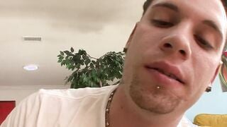 18 Natasha masturbates and blows dick