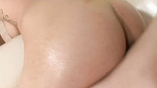 18 Natasha masturbates and blows dick