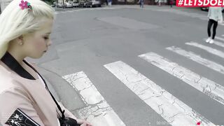 LETSDOEIT - Ukrainian Beauty Anna Rey Fucks Abroad With Local Policeman