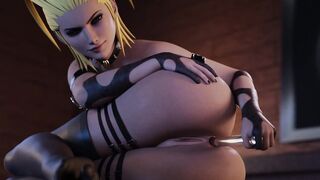 Kingdom Hearts ~ Larxene Anal Solo ~ MasterDan
