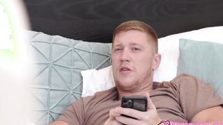 Freaky slender spinner Molly Little wants her stepbrother Oliver Flynn to cum in her