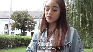 point of view outside boned 18 yo ride stranger penis for cash