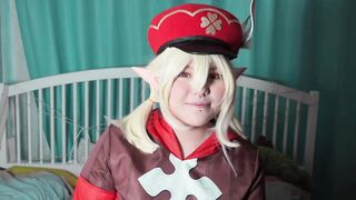 Klee offer oral sex to adventurer