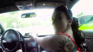 Mandy Muse Into Bicycle Thickie Bang