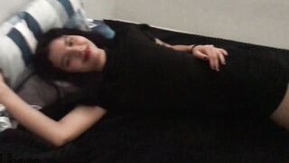 My stepsister comes home makes me turned on and give me a beautiful head FULL STORY