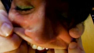 Goddess Euro Nympho for Long Rough Penis