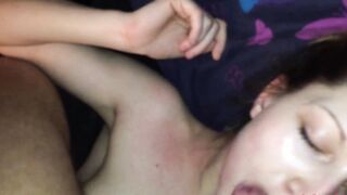 Freaky cunt with mouth Her Friend's Penis To Banged! And Suck At After Party!