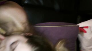 Freaky cunt with mouth Her Friend's Penis To Banged! And Suck At After Party!