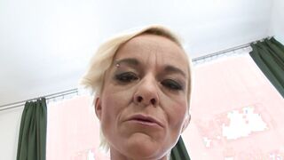 Roxette Has her Saggy Older Titted & Cunt Pounded Proper - Grandma Porn
