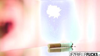 milf Jezebelle vibrators her snatch inside a hotel room