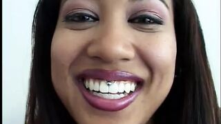 Dark haired incredible beauty honeys swap all the cum with relish
