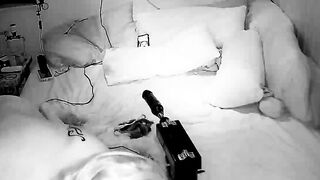 Mom fucks both holes with a 10in sex toy (second watch)